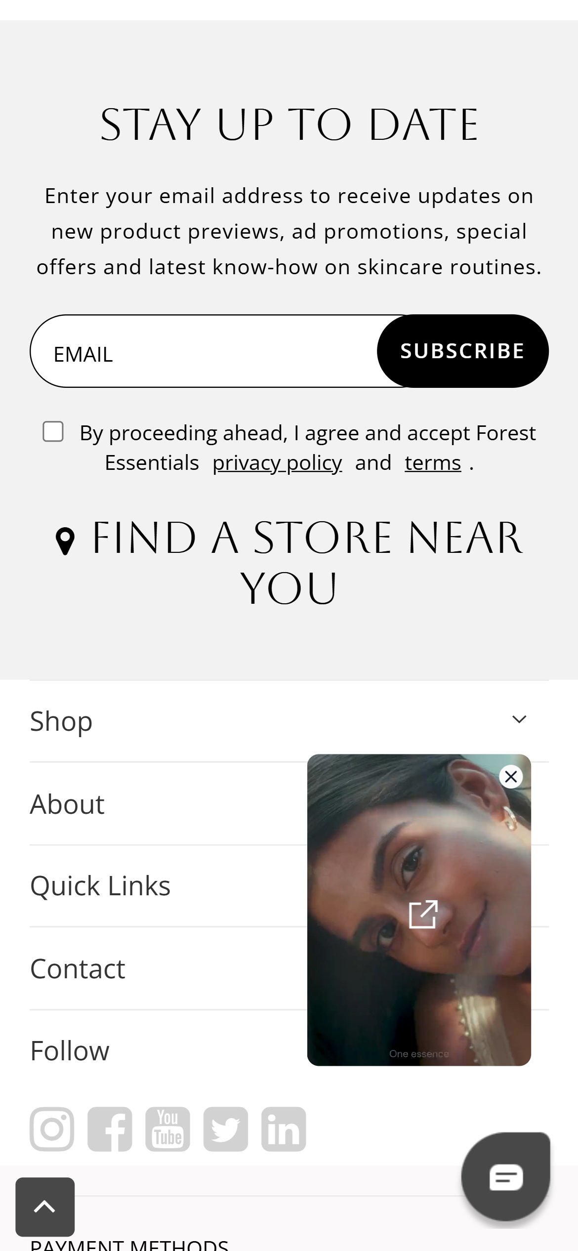 Forest Essentials â€” Mobile